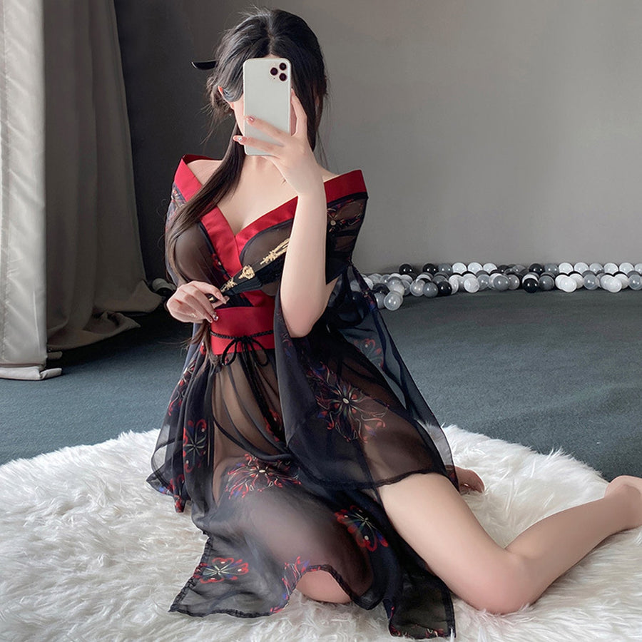 Yomorio Sexy Japanese Kimono Lingerie