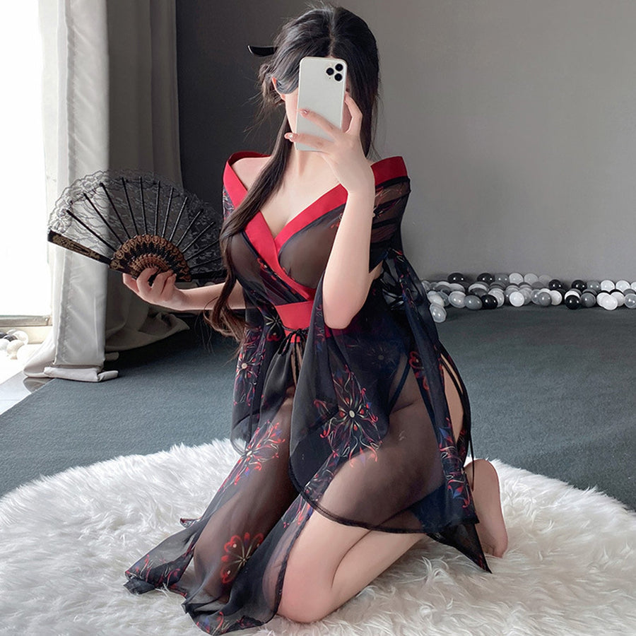 Yomorio Sexy Japanese Kimono Lingerie