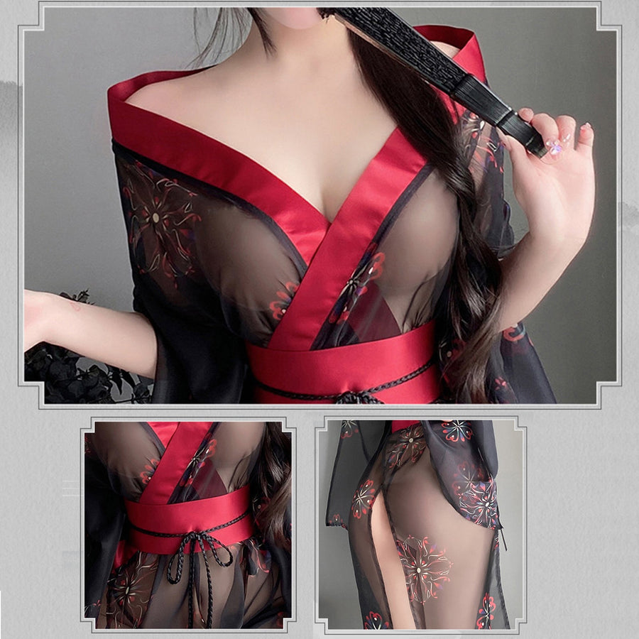 Yomorio Sexy Japanese Kimono Lingerie