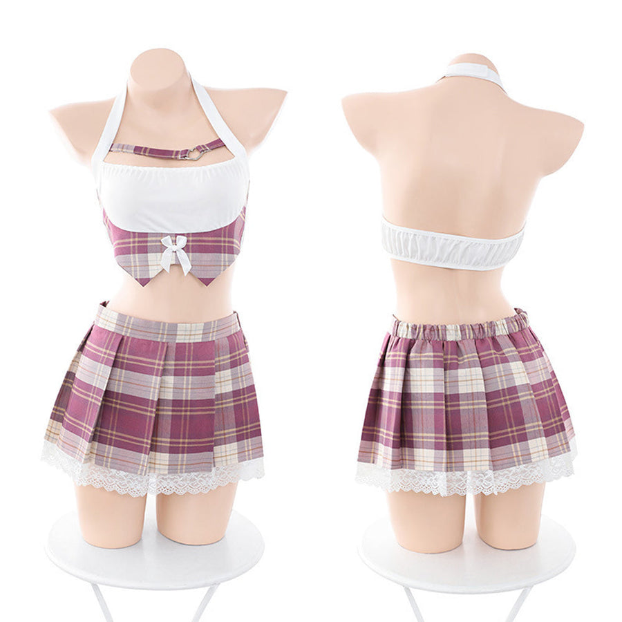 Anime Asian Cosplay Skirt Set