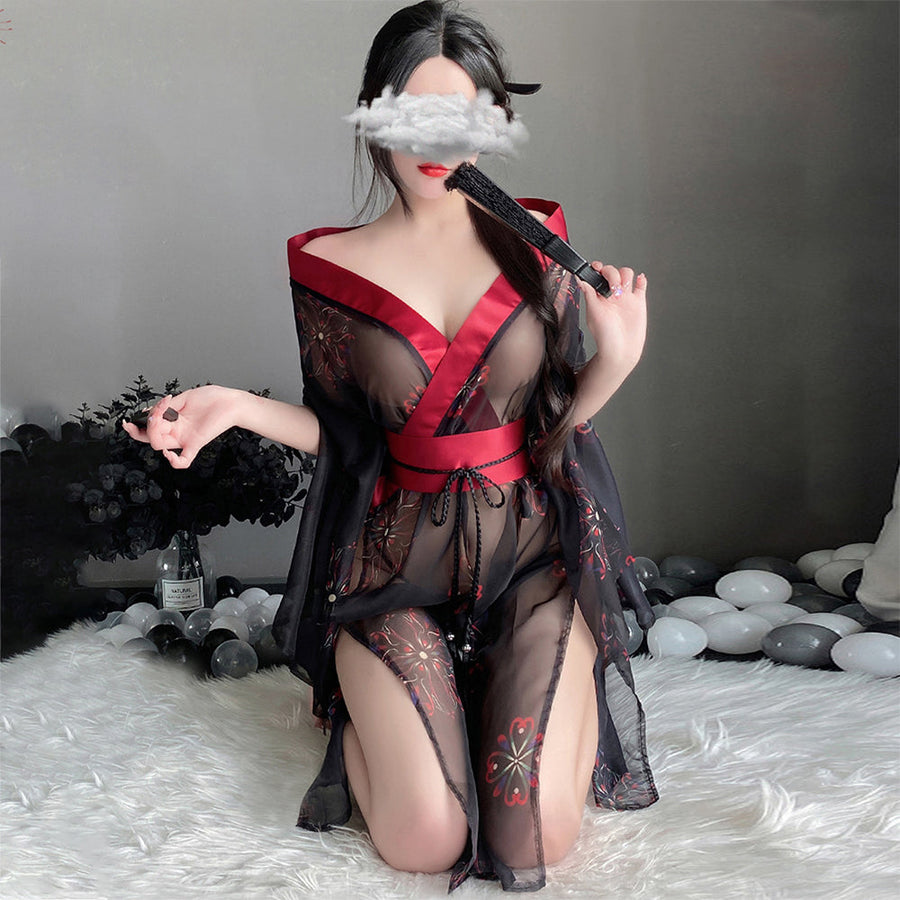 Yomorio Sexy Japanese Kimono Lingerie