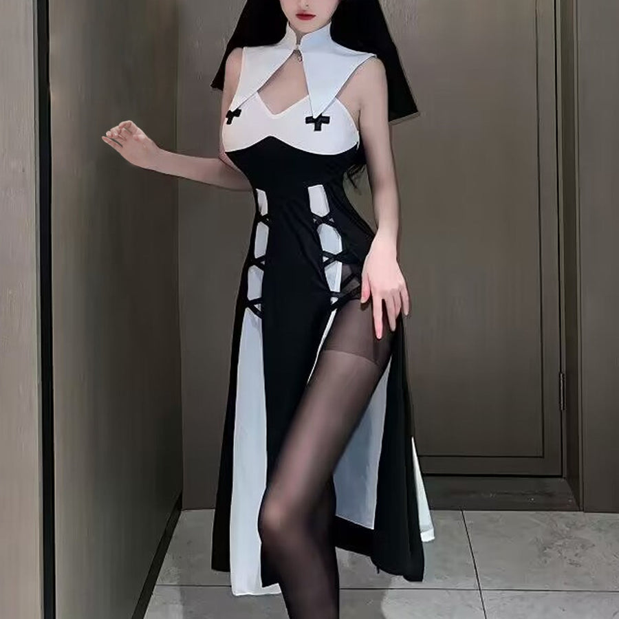 Sleeveless Nun Costume